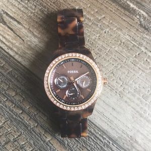 Fossil Tortoise Shell Watch